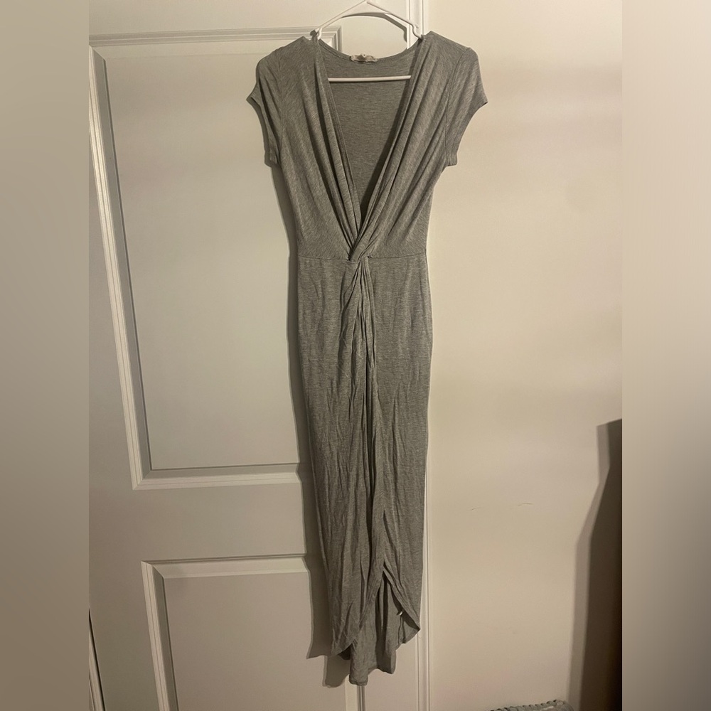 Grey long dress
